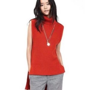 Banana Republic Burnt Orange Turtleneck Tunic